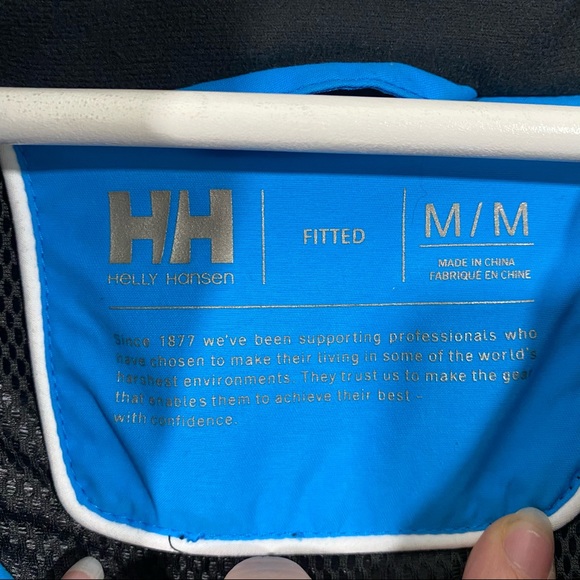 Helly Hansen Blue and White Ski Jacket - Picture 10 of 13